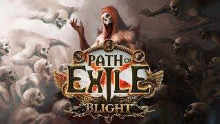 Path of exile ( ПоЕ ) стрим . Ведьма Некромант армия тьмы . Скверна 3.8 старт билд прокачка и фарм