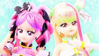 [Licca-chan remake] Cure's Cune & Cure Kiss debut️ Doll transformation scene between you and Ido...