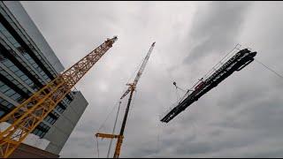 Dismantling a Tower Crane with Hensel Phelps and Mr. Crane, Inc.