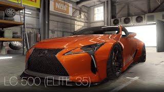 【CSR2】LC 500 (ELITE 35) • tune & shift • 9.493