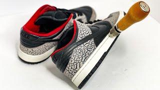 How to Restitch (Dunk) Midsoles + Nike SB Supreme Dunk Low Restoration