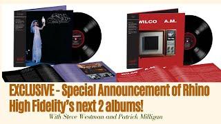 Audiophile Roundtable: EXCLUSIVE - A Special Announcement of Rhino High Fi's next 2 album releases!