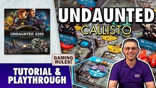 Undaunted 2200: Callisto: 4-player Tutorial & Playthrough