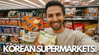 Americans go grocery shopping in South Korea!