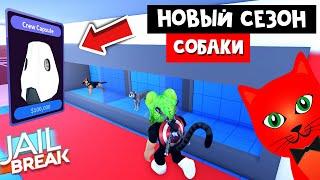 СОБАКИ + НОВЫЙ СЕЗОН в Джейлбрейк роблокс | Jailbreak roblox | Весенняя карта в игре + код