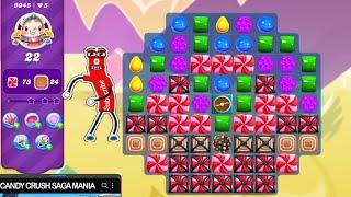 Candy Crush Saga Level 9045 NO BOOSTERS  Passed on First Try™