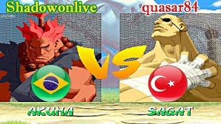 Street Fighter Alpha 2 - Shadowonlive vs quasar84