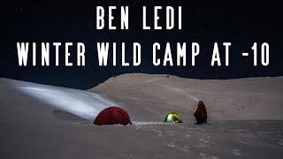 Scotland - Ben Ledi, Winter Wild Camping at -10 Celsius.