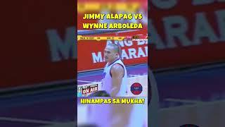 Jimmy Alapag Vs Wynne Arboleda HINAMPAS SA MUKHA #pba #shorts #highlights