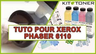 Recharge toner compatible Xerox Phaser 6110