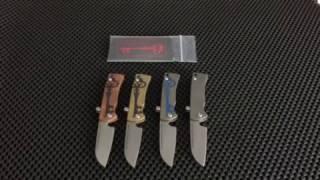 Ramon Chaves Custom Redencion Friction Folder Knives