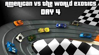 DIECAST CARS RACING TOURNAMENT | AMERICAN VS WORLD EXOTIC CARS 4