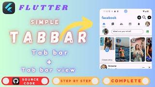 How to create Tab bar view in flutter || Tabbar in flutter || Flutter Tab bar view | Flutter Tabbar