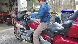 How To Use Electric Reverse RVS Honda Gold Wing GoldWing Touring Motorcycle