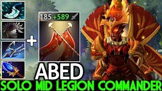 ABED [Legion Commander] Solo Mid Lane with +530 Damage Duel Dota 2