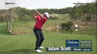 [1080p HD] Adam Scott 2012 Driver Golf Swing (7)_European Tour