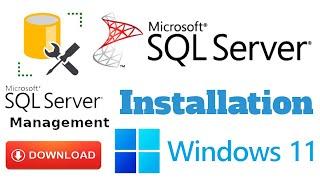 how to install sql server 2017 and how to install sql server management studio