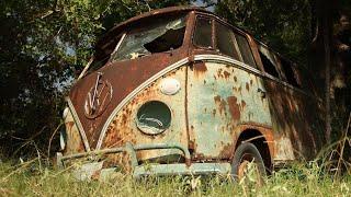 Abandoned VW Bus Rescued From Woods | Rare 1963 15 Window Volkswagen Deluxe | RESTORED