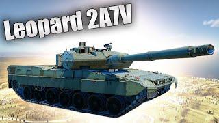 БЫСТРЫЙ ОБЗОР LEOPARD 2A7V В НОВОМ ОБНОВЛЕНИИ #warthunder #танки #обновление #вартандер