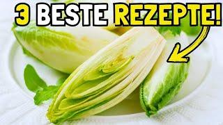 Chicorée Fans aufgepasst: Meine 3 besten Chicoree Rezepte! 2 Chicoreesalate und - gemüse