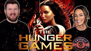 My wife watches THE HUNGER GAMES (2012) for the FIRST time || Movie Reaction