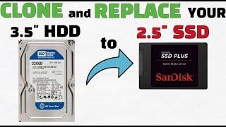 Clone and Replace your Old HDD with a SSD Using Macrium Free Software