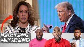 Kamala BEGS DESPERATELY For Second Debate... Trump "It's Too Late"