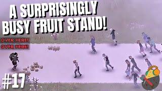 A Surprisingly Busy Fruit Stand! | Let's Play Modded Project Zomboid | Ep17 | Build 41.50