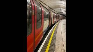 Central line departs Bank for West Ruislip #train