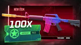 Opening 100x Sport & Field Collections! (M4A1-S Fade)