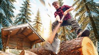 Building An Outdoors Kitchen For My Log Cabin Alone