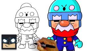 How To Draw Gale ️ NEW Brawl Stars