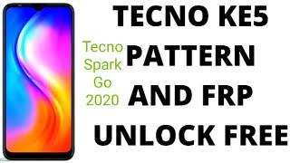 TECNO KE5 PATTERN AND FRP UNLOCK FREE TOOL