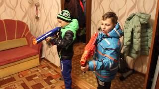 Нёрф Битва на Русском;Ограбление 2:NERF  Robbery 2