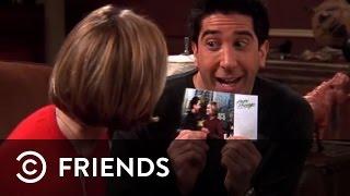 Ross and Mona Fight Over Their First Christmas Card | Friends