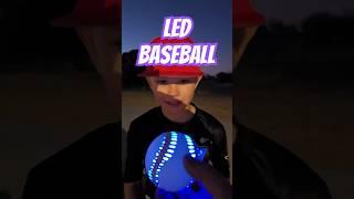 LED light up Baseball - Play all night! #baseball #baseballlife #baseballpitcher #baseballplayer