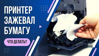 Что делать, если принтер зажевал бумагу? Как достать бумагу из принтера