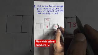 Master the Hardest Math Tricks for Government Exams -79| Prime numbers Puzzle -2 #mathlogic
