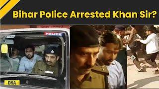 Khan Sir Arrested: Faisal Khan Aka Khan Sir Detained & Released By Bihar Police Amid BPSC Protests