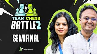 Team Feed: Tania Sachdev & Sagar Shah! Team Chess Battle 2 Semifinal