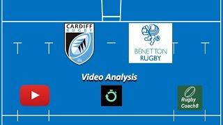 Video Analysis Rugby URC : Cardiff vs Benetton