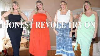 HONEST REVOLVE TRY ON AS A SIZE 16 | does revolve fit midsize/plus size? @revolve