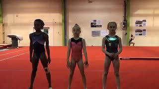 Squat Conditioning with Scarlett, Olivia & Cassie at Corby Gymnastics Academy