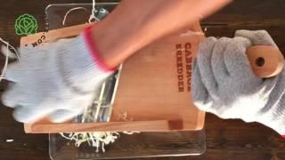 Best Compact Cabbage Shredder & Slicer for Sauerkraut, Coleslaw, Salads - CabbageShredder.com