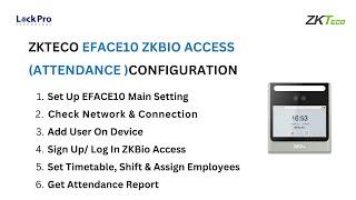 ZKBIO ACCESS EFACE10 LOCKPRO 2024 ?