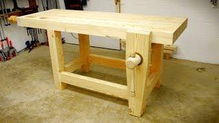 How To Build A Woodworking Workbench Part 1