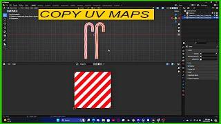 Copy UV map in Blender | Link same UVs on multiple objects