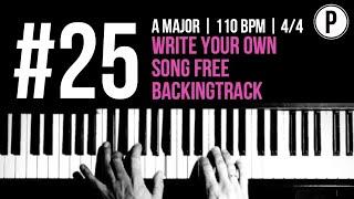 #25 Write Your Own Song Free Backingtrack