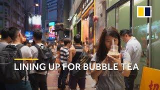 Why Hongkongers are willing to wait in line for bubble tea