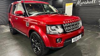 2015/15 LandRover Discovery 4 XS 3.0 SDV6 - Firenze Red - LandRover s/h incl Cambelts